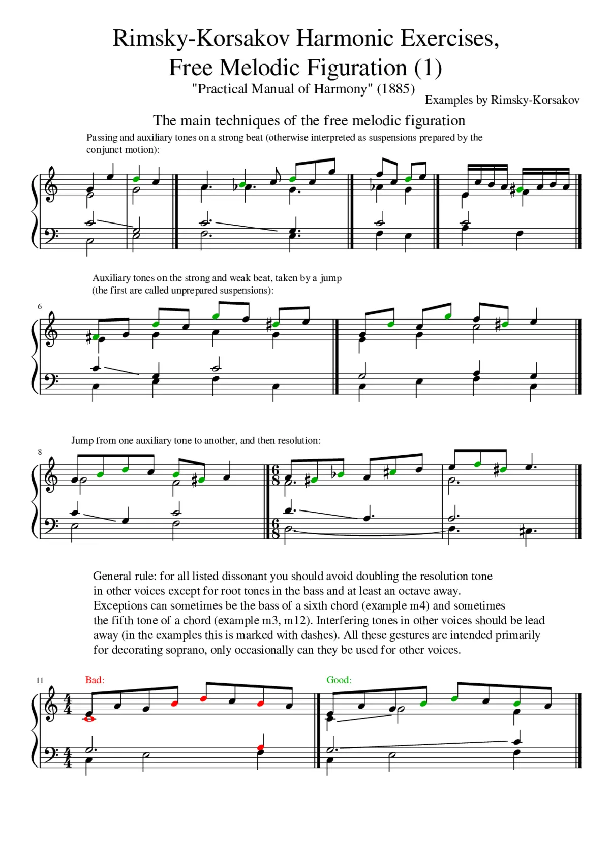 Practical Manual of Harmony - Page 1