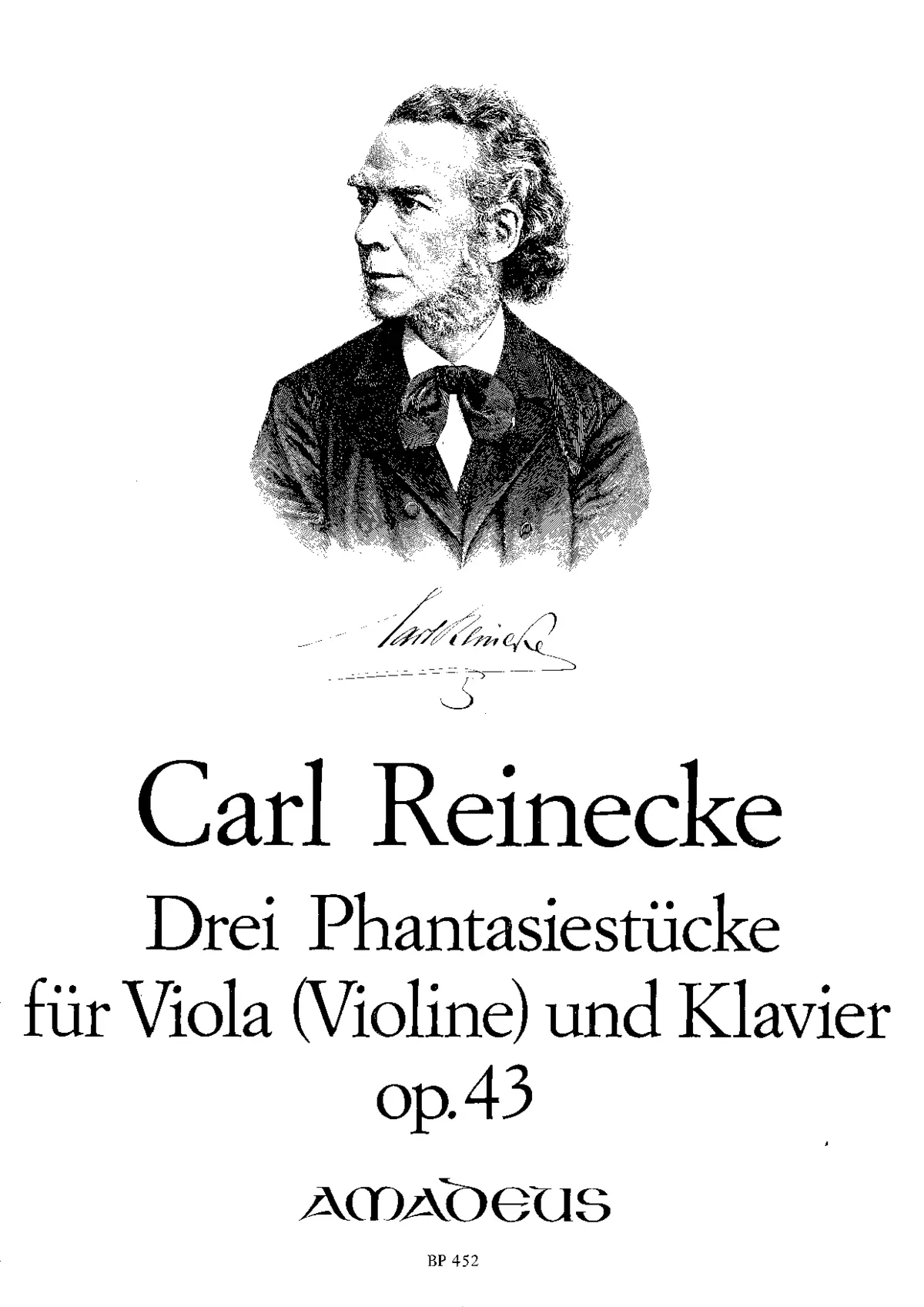 3 Fantasiestücke for Viola and Piano - Page 1