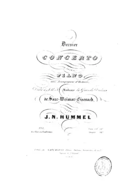 Last piano concerto