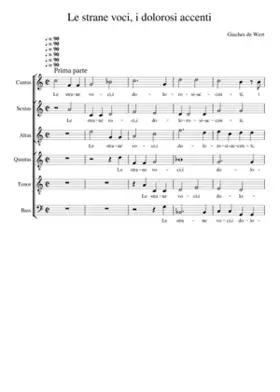 Le strane voci i dolorosi accenti