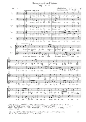 Revecy venir du Printans