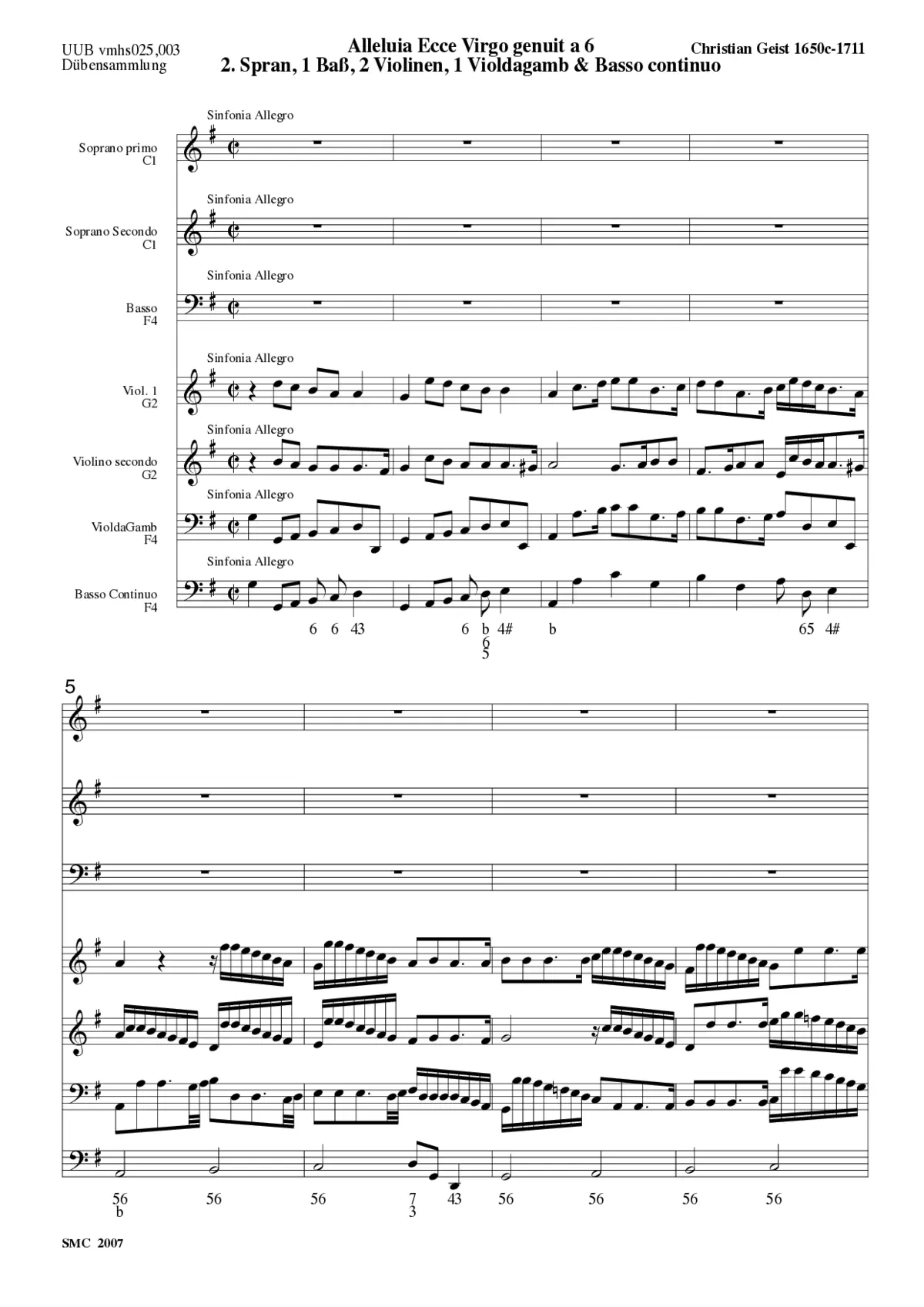 Alleluia Ecce Virgo genuit - Page 1