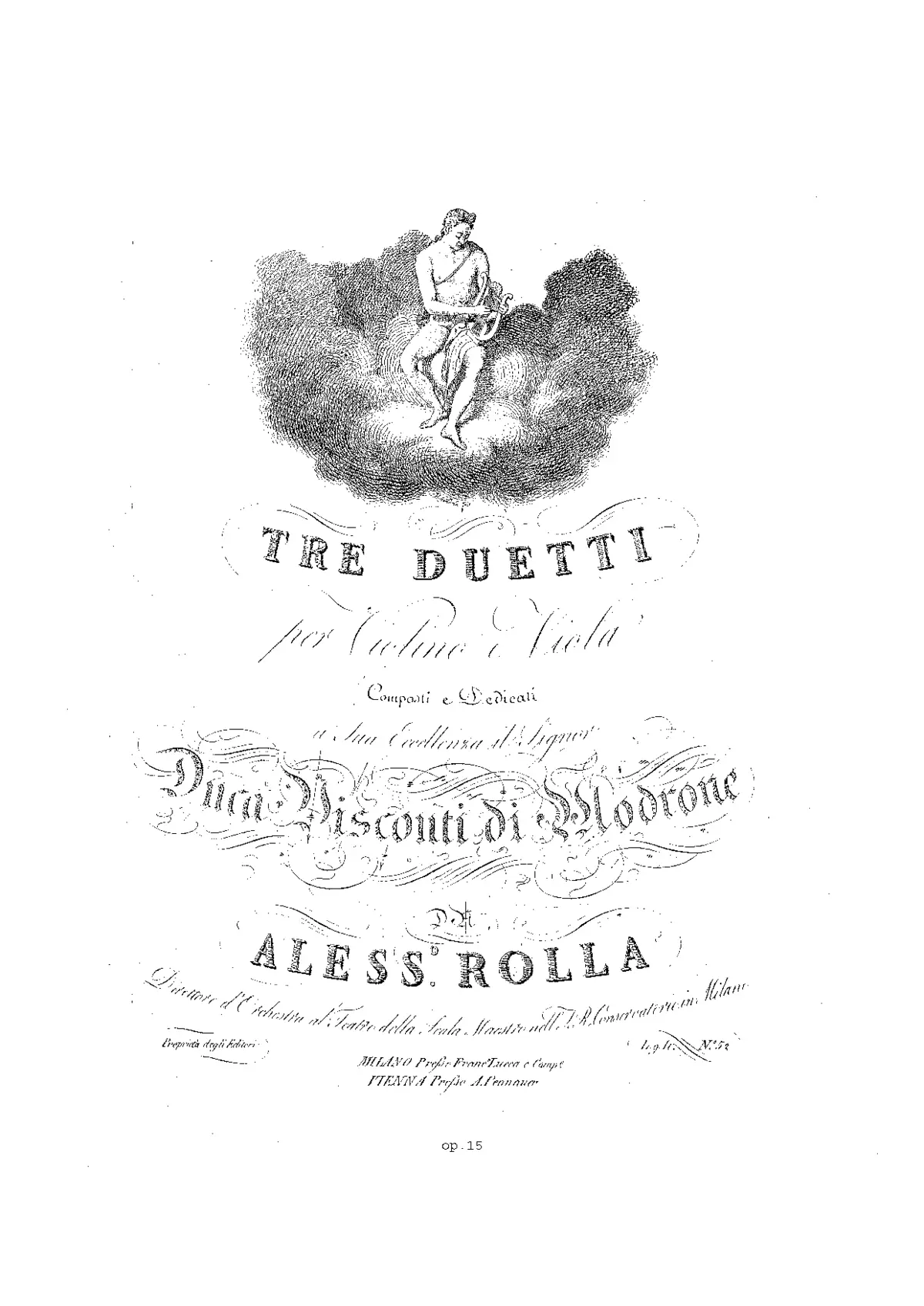 3 Duos for Violin and Viola - Page 1