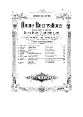 3 Pieces for Flute, Violin and Piano