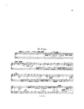 Fugue in A minor