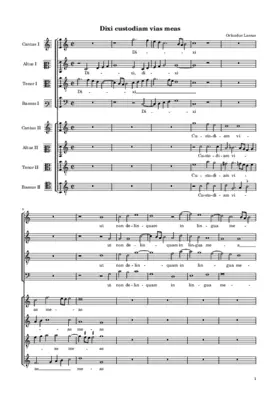 Dixi custodiam vias meas