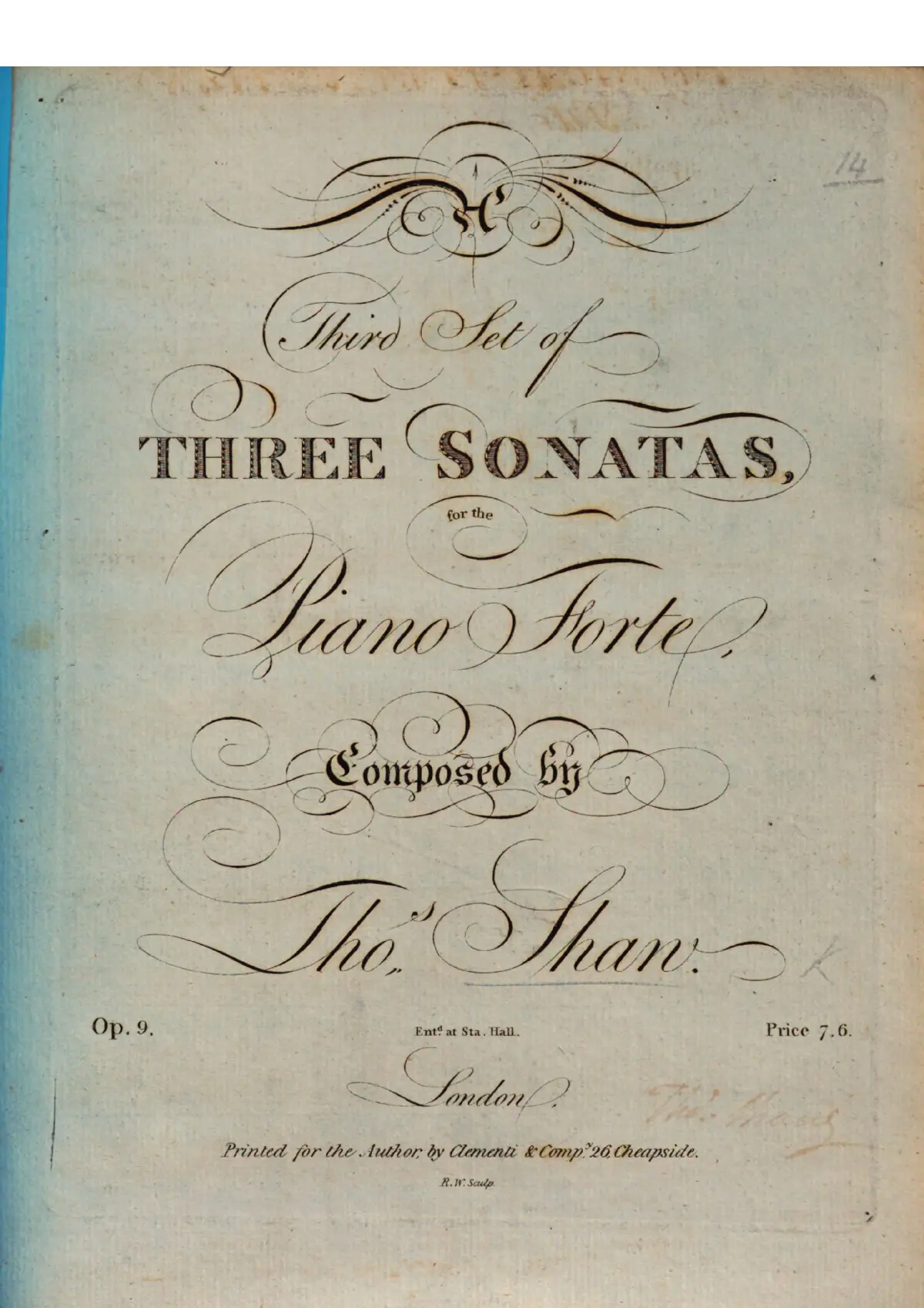3 Piano Sonatas - Page 1