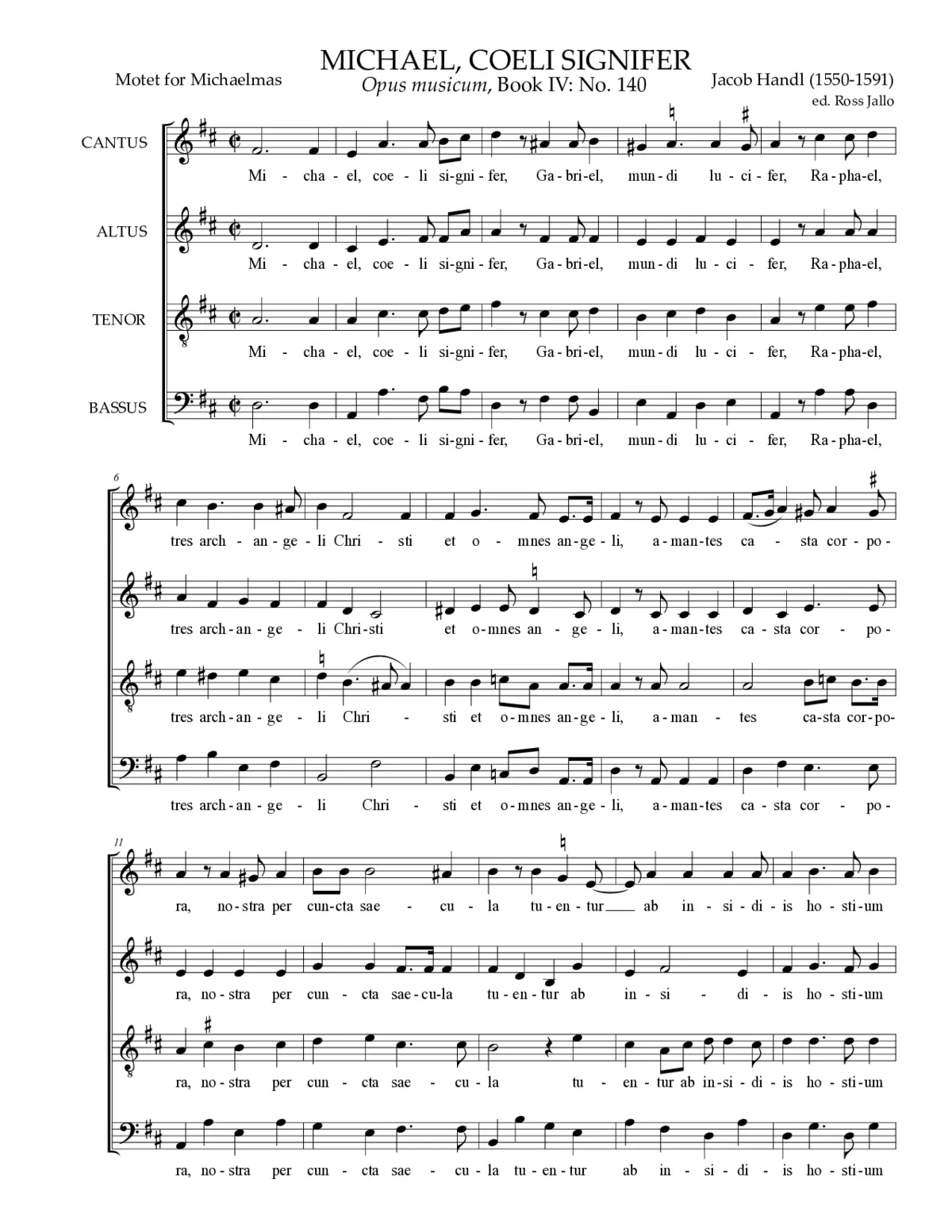 Michael, coeli signifer - Page 1
