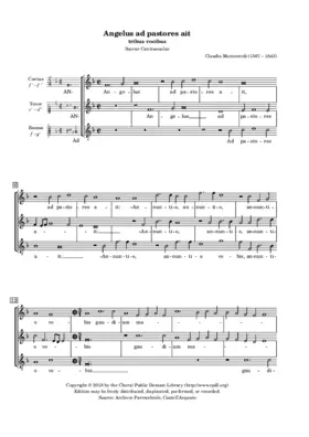 Angelus ad pastores ait