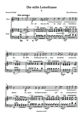 Die stille Lotosblume