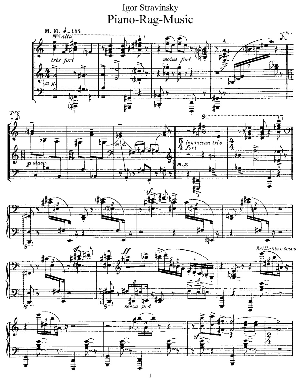 Piano-Rag-Music - Page 1