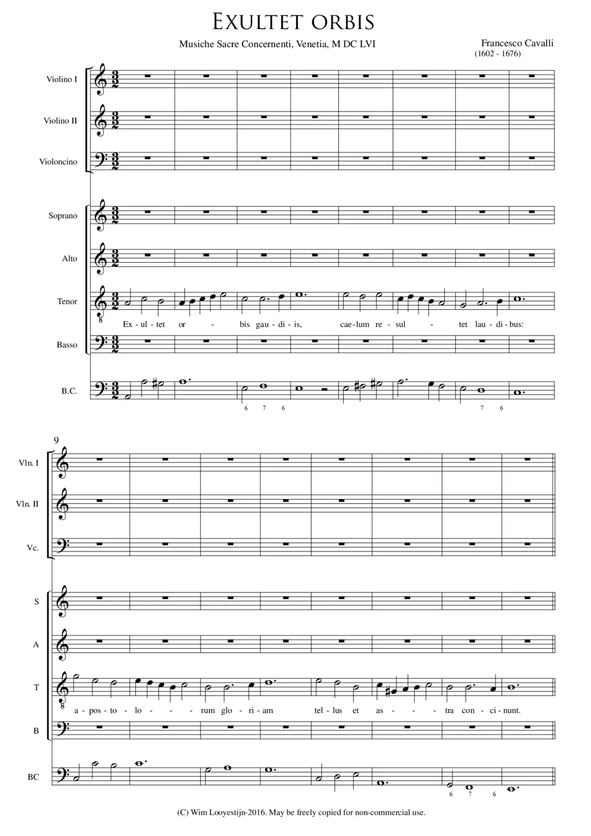 Exsultet orbis - Page 1