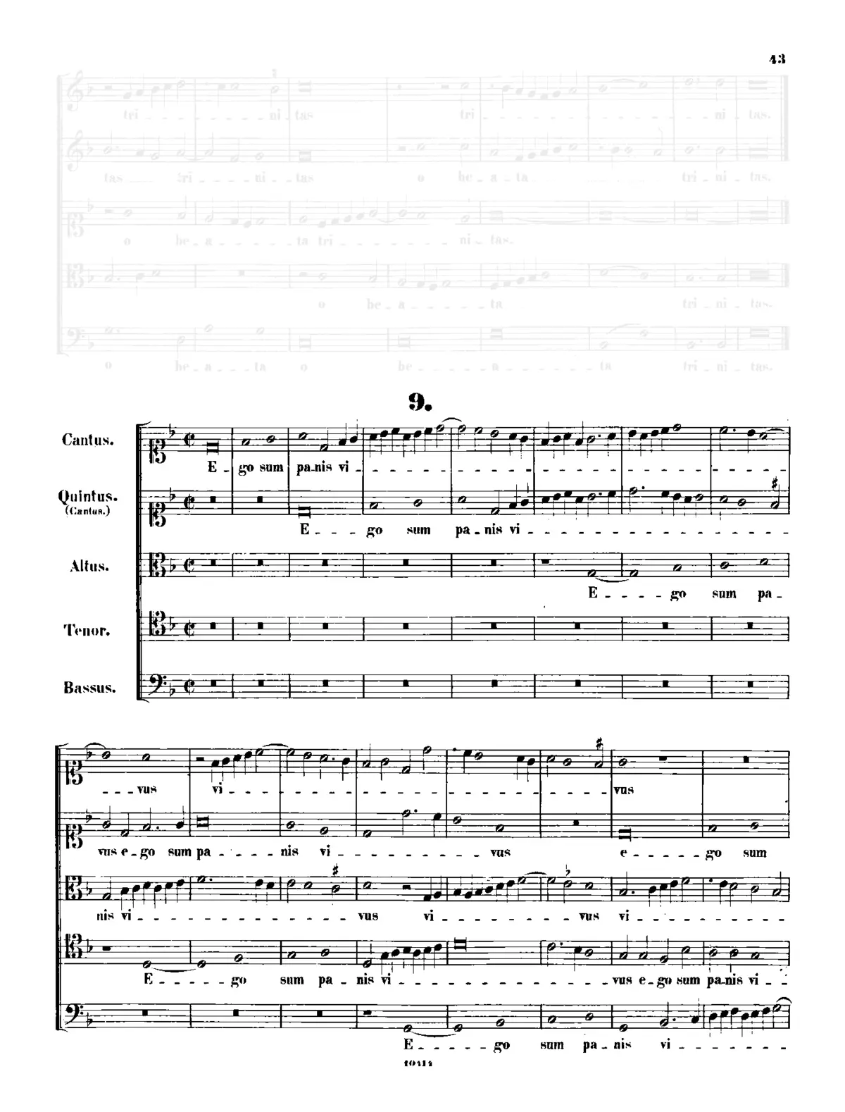 Ego sum panis vivus - Page 1