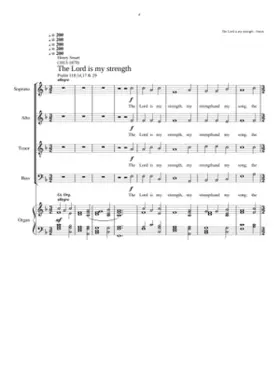 The Lord is my strength