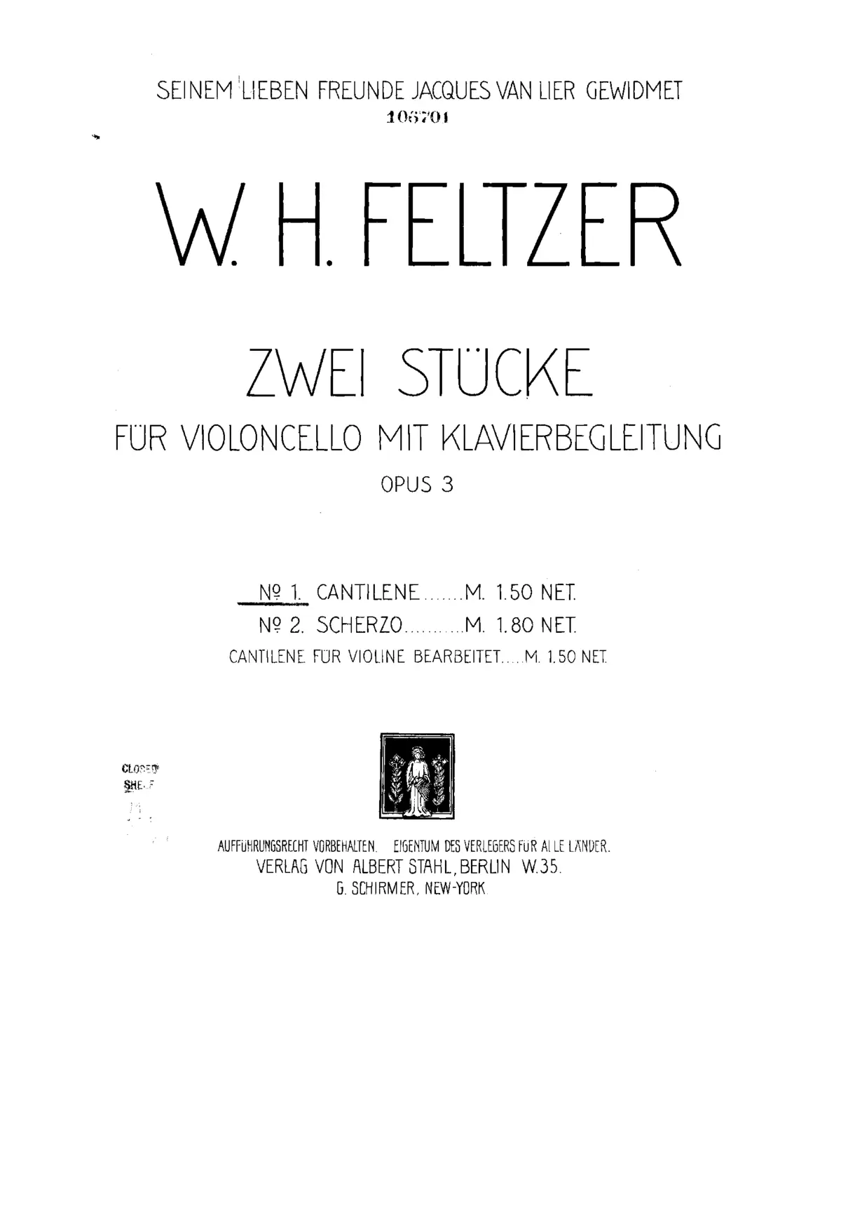 2 Stücke - Page 1