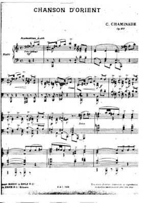 Chanson d'orient