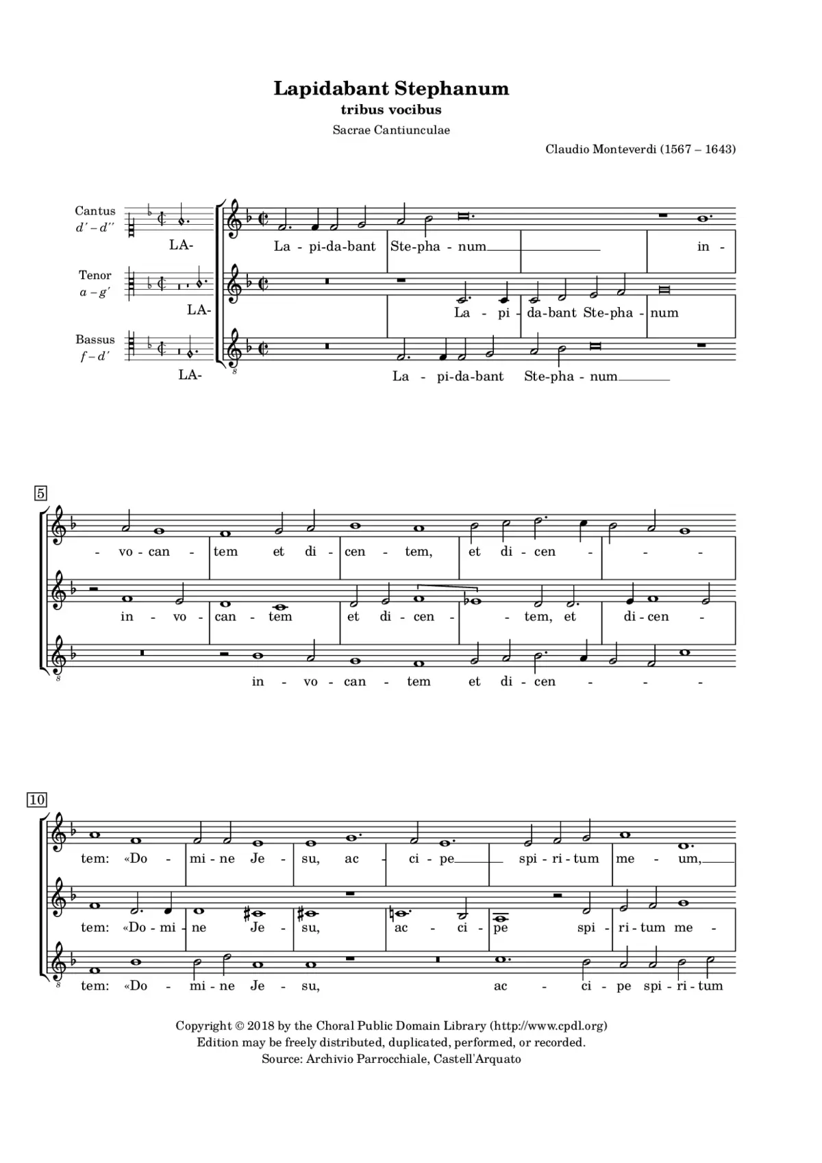 Lapidabant Stephanum - Page 1