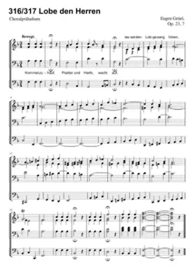 lobe den herren den mächtigen könig der ehren