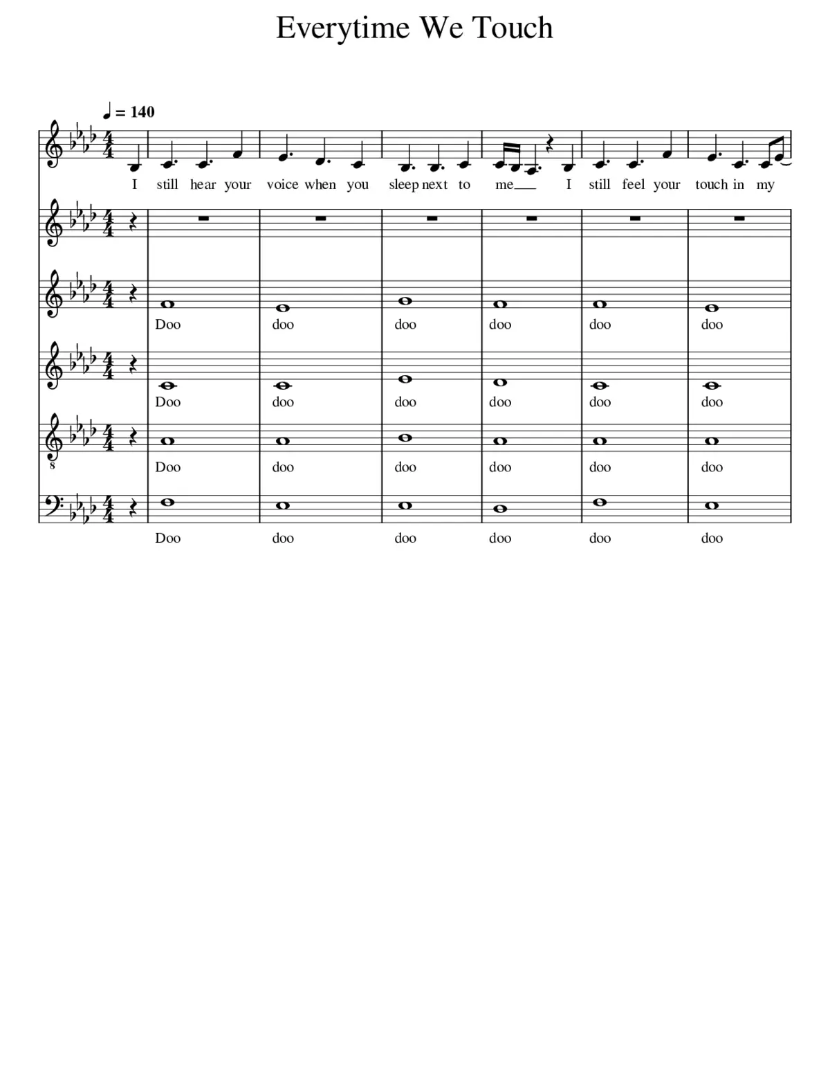 everytime we touch - Page 1