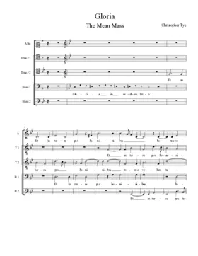 Gloria from The Mean Mass