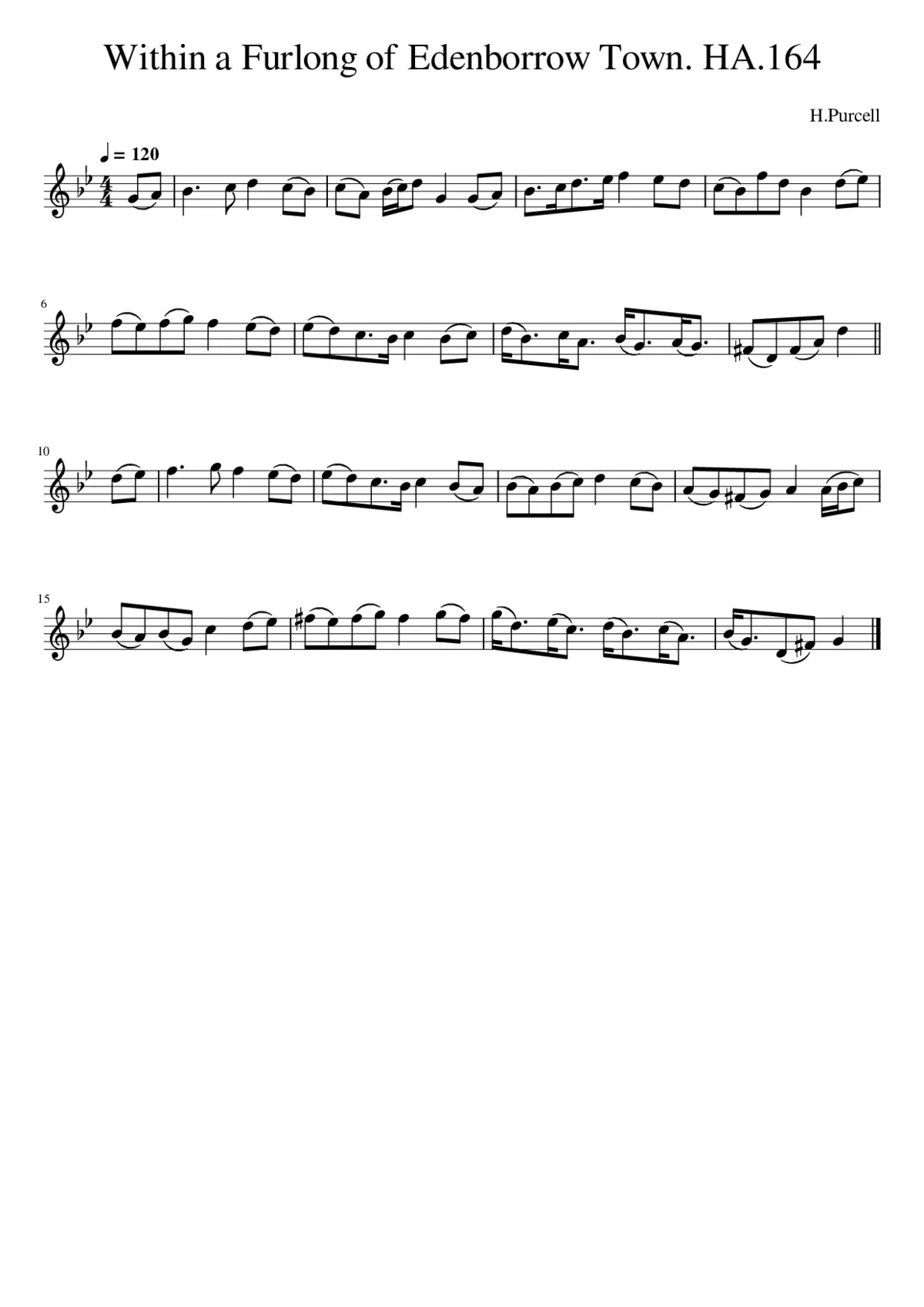 Within a Furlong of Edenborrow Town. HA.164 - Page 1