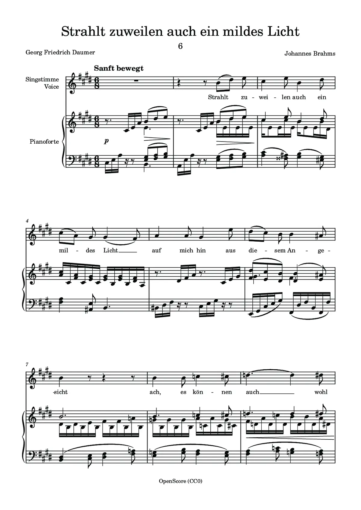 Strahlt zuweilen auch ein mildes Licht - Page 1