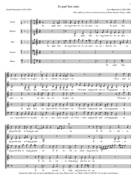 In quel ben nato aventuroso giorno