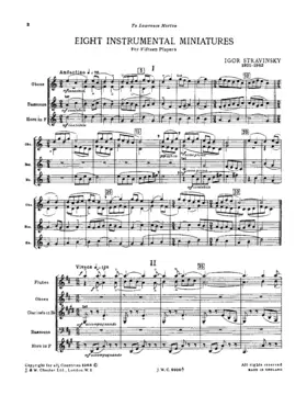 8 Instrumental Miniatures