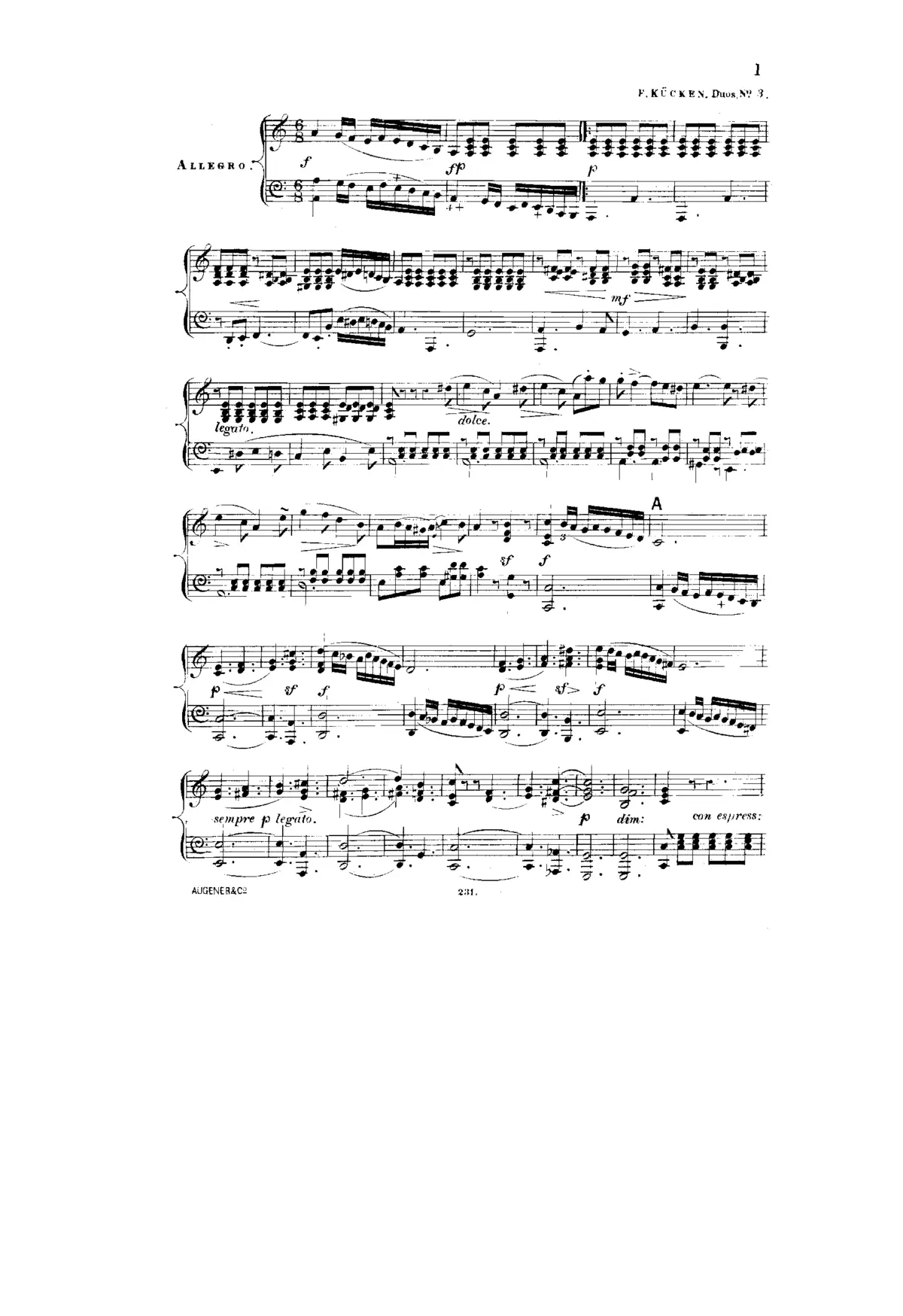 2 Violin Sonatas - Page 1