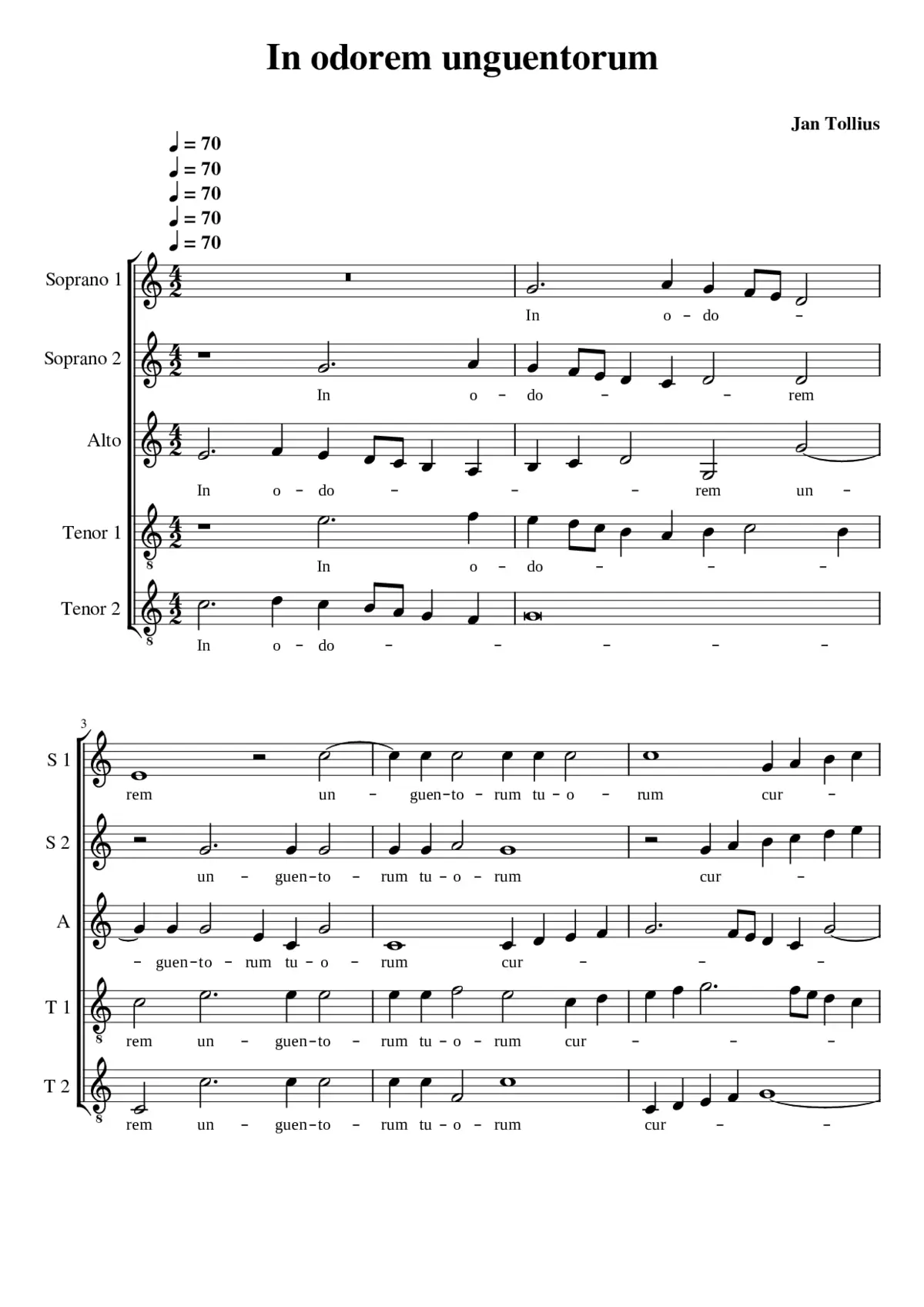 In odorem unguentorum - Page 1