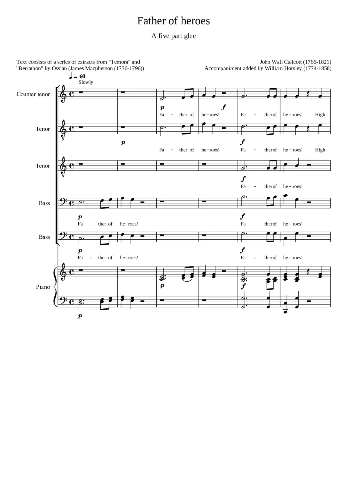 Father of heroes - Page 1