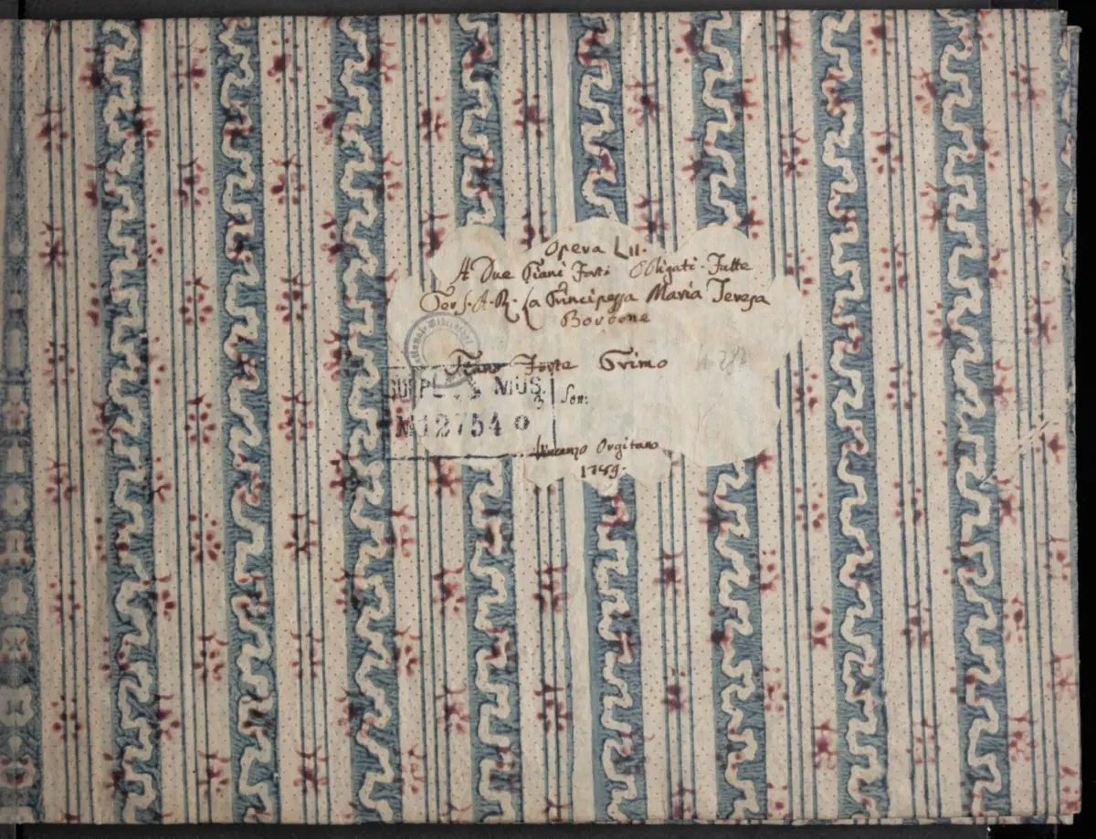 3 Sonatas for 2 Pianos - Page 1