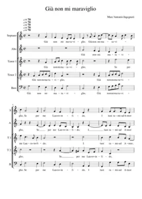 Già non mi maraviglia