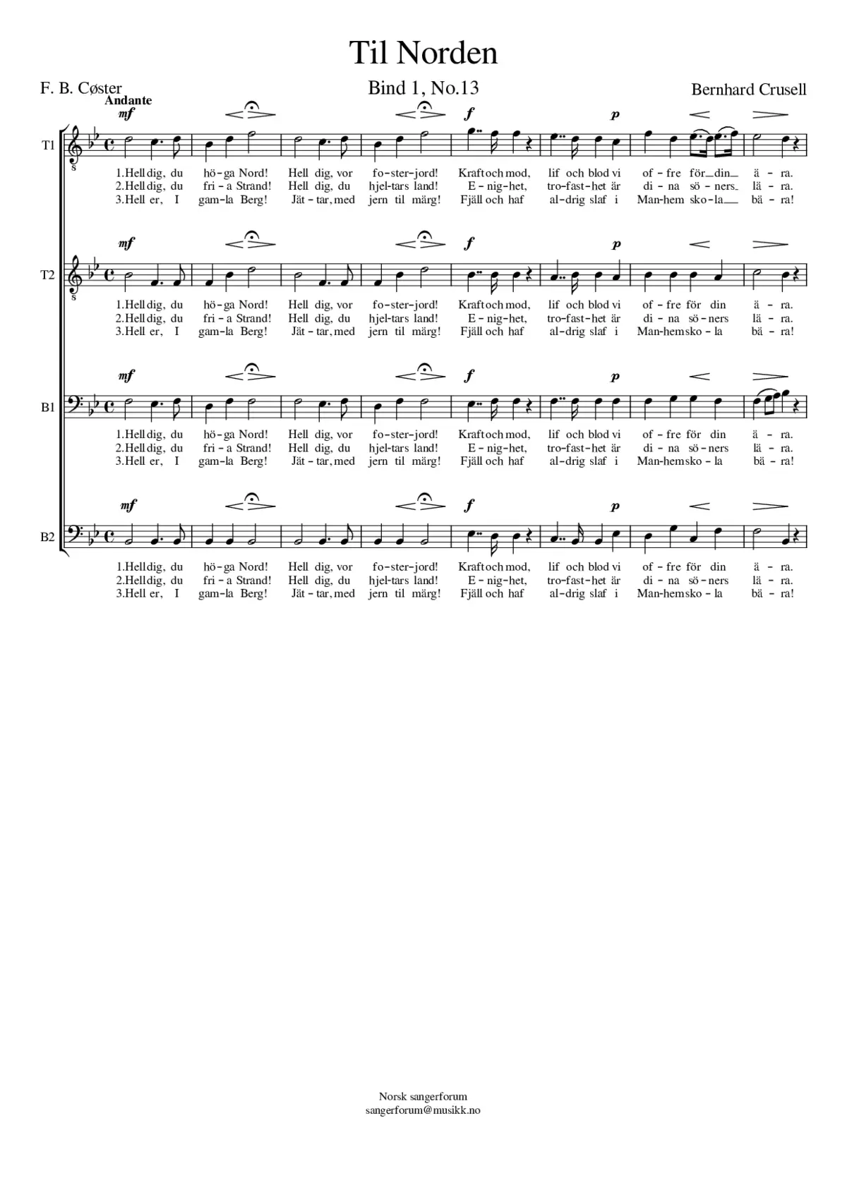 Til Norden - Page 1