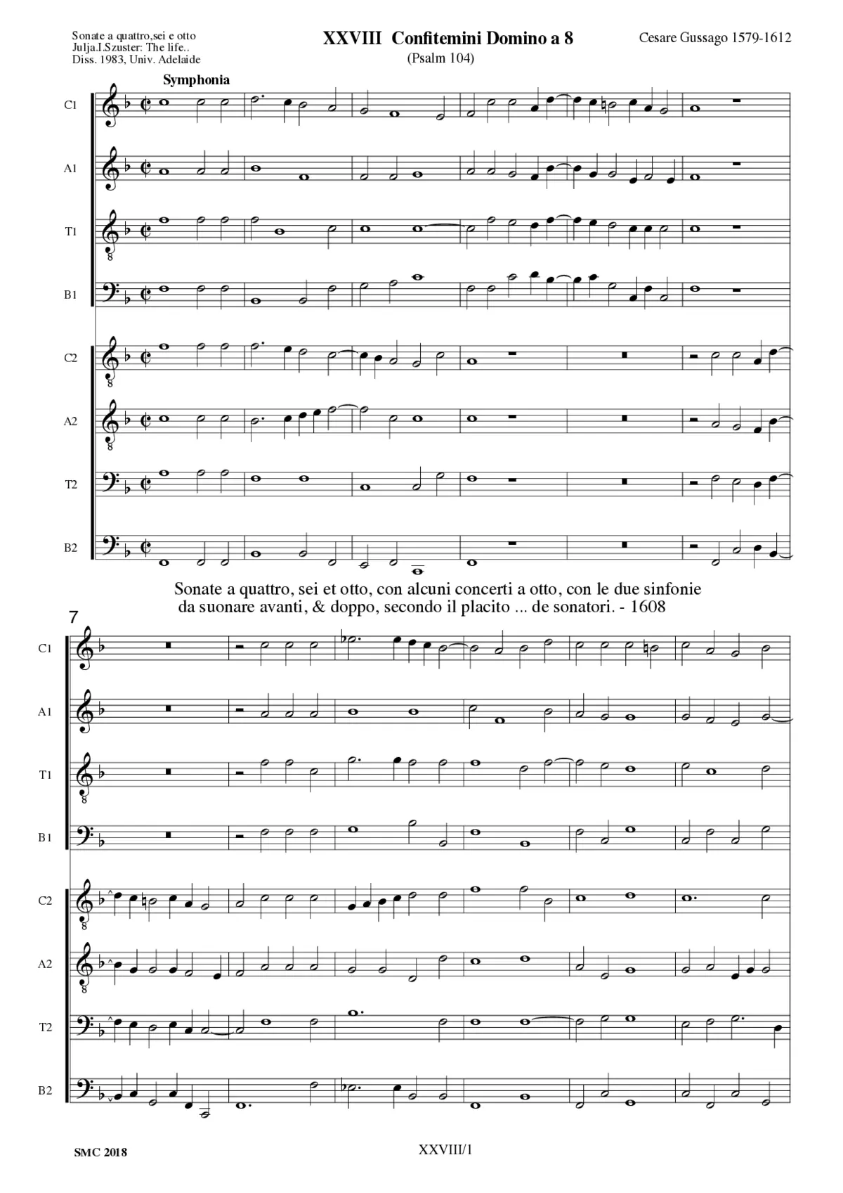 Confitemini Domino - Page 1