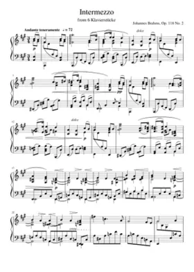 6 Klavierstücke Op.118