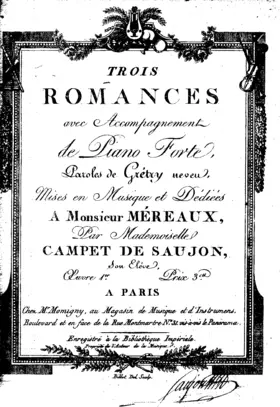 Trois Romances