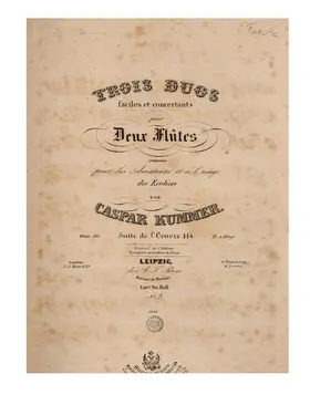 3 Duos faciles et concertants