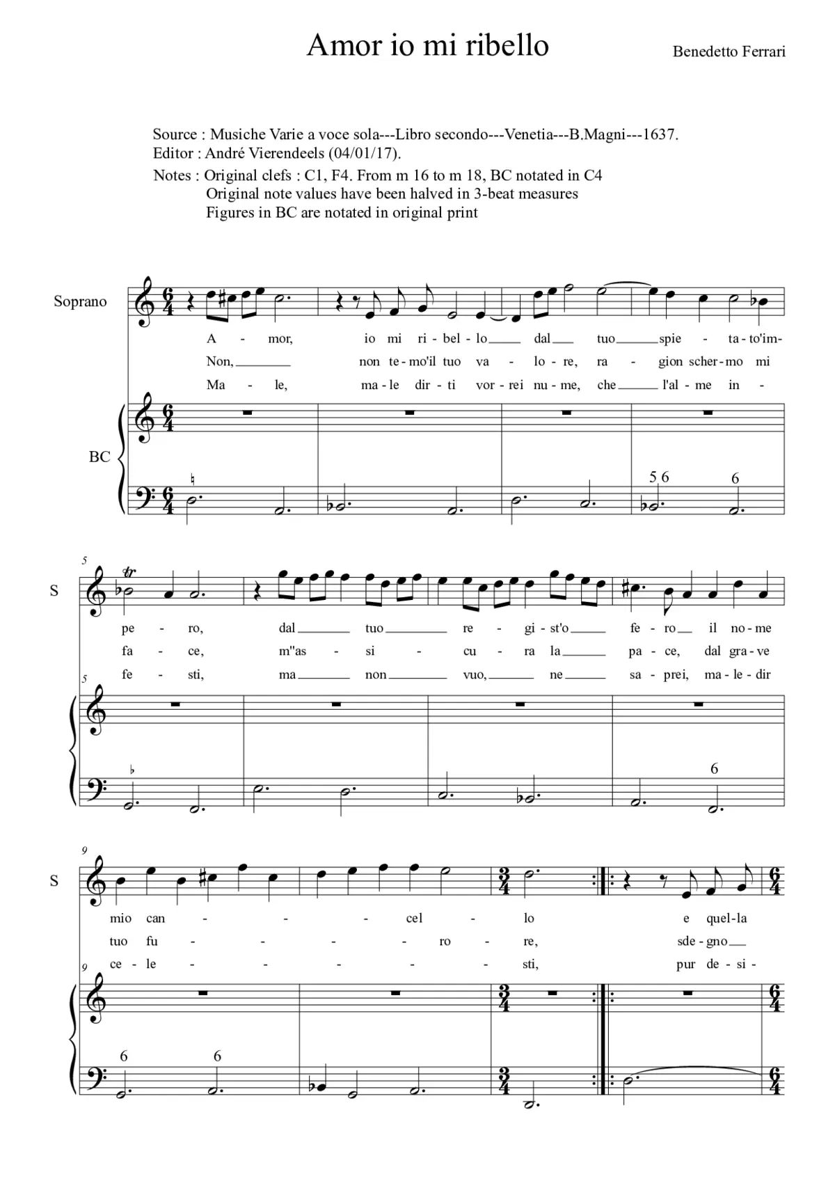 Amor io mi ribello - Page 1