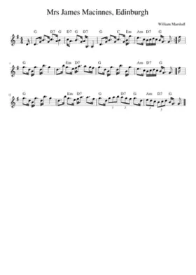 Mrs James Macinnes Edinburgh