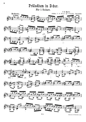 Prelude in D major