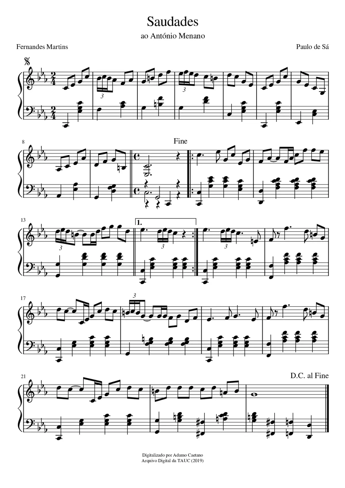 Saudades - Page 1
