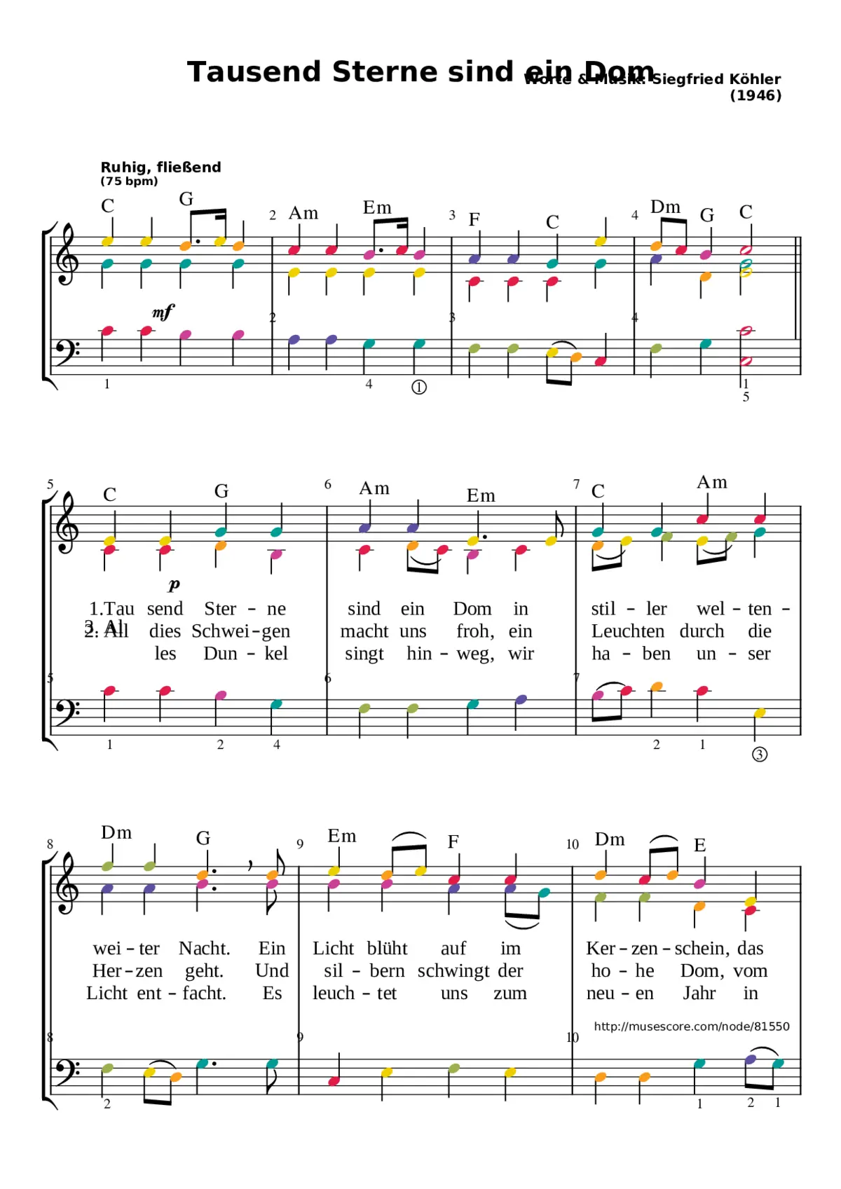 tausend sterne sind ein dom - Page 1