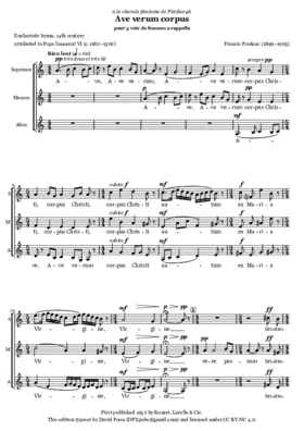 Ave verum corpus