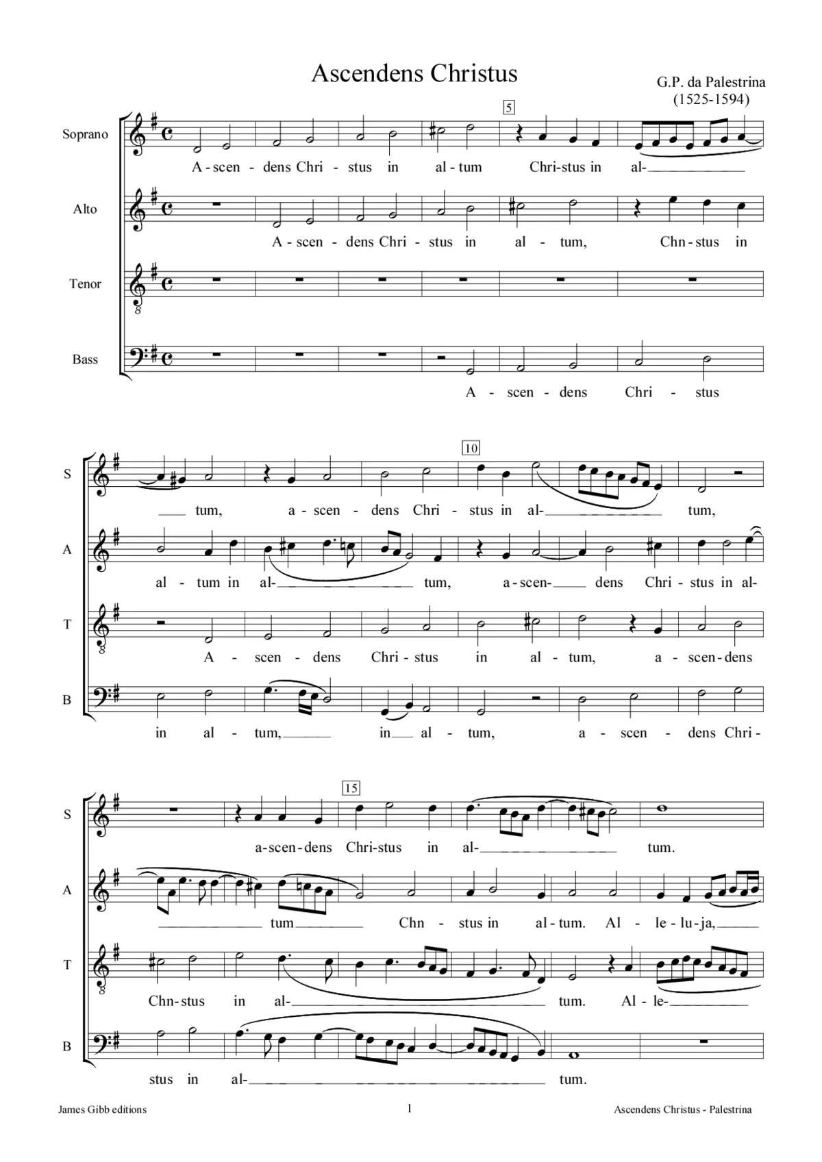 Ascendens Christus - Page 1