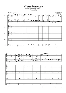 Dixit Dominus