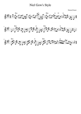 Niel Gow's Style