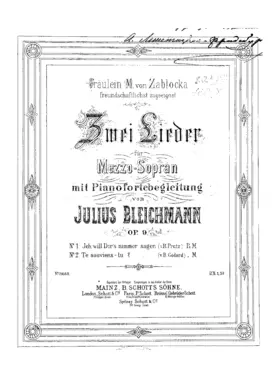 Zwei Lieder
