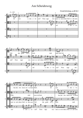 Am Scheideweg, op. 28 n.1