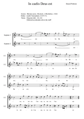 In caelis Deus
